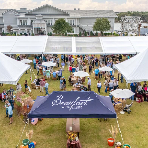 Beaufort Wine and Food Festival lawn Beaufort Wine and Food Festival lawn