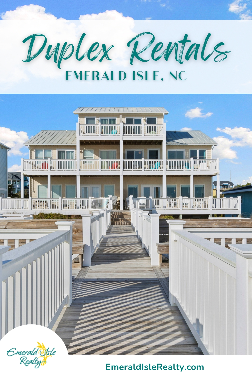 Duplex rentals in Emerald Isle, NC