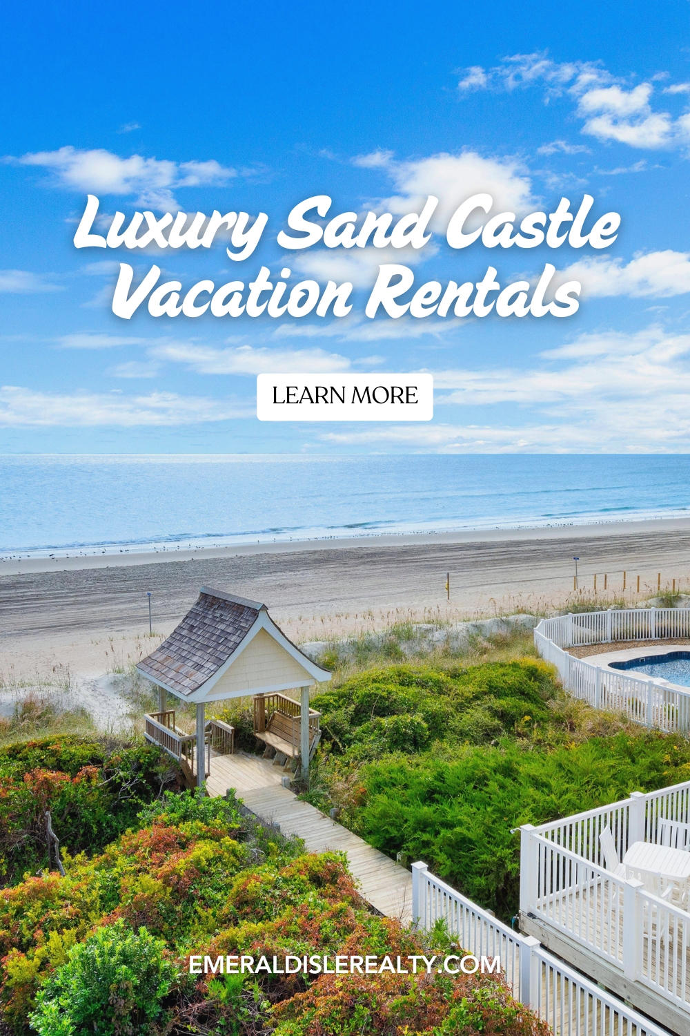 Luxury Sand Castle Vacation Rentals in Emerald Isle, North Carolina