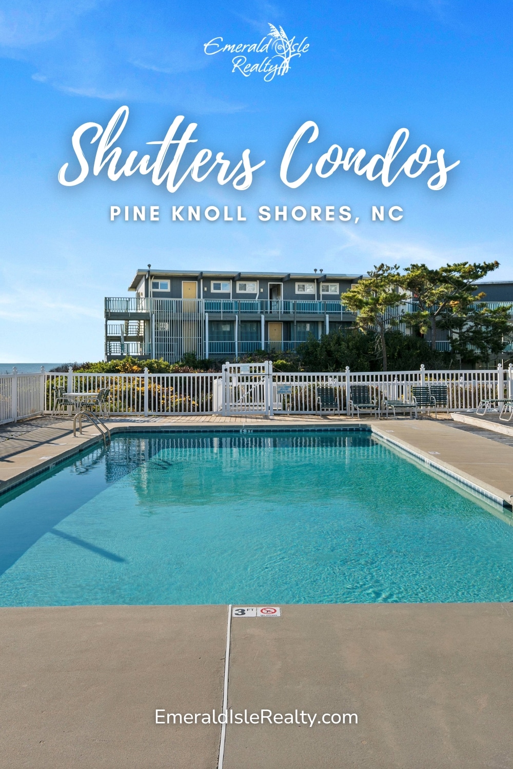 Shutters Condos in Pine Knoll Shores, NC