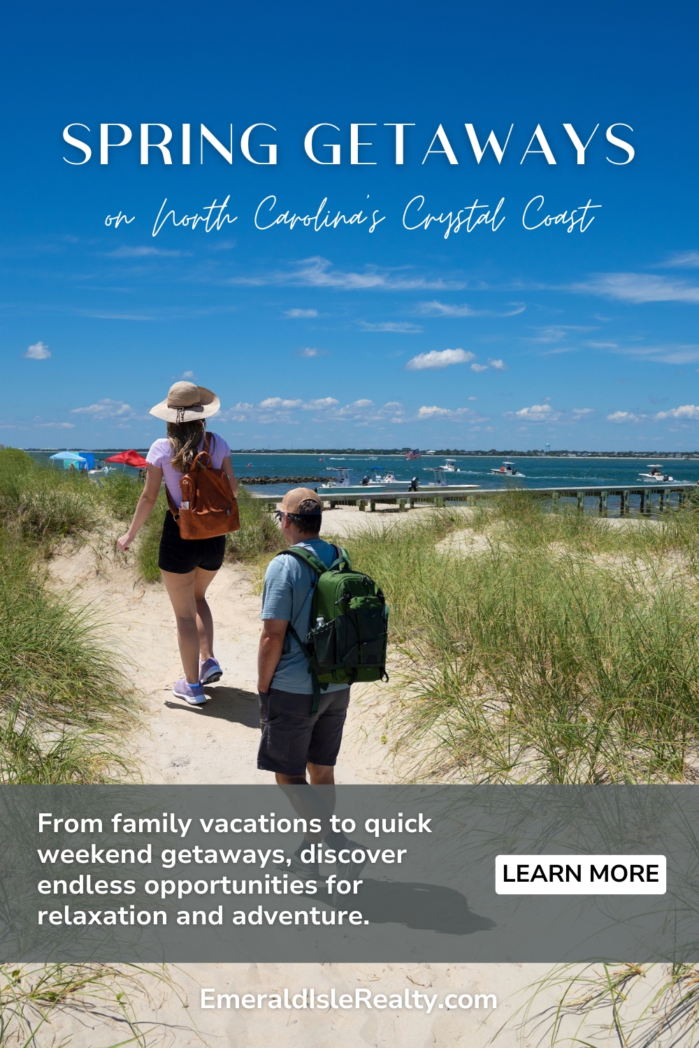 Spring Getaways on North Carolina's Crystal Coast